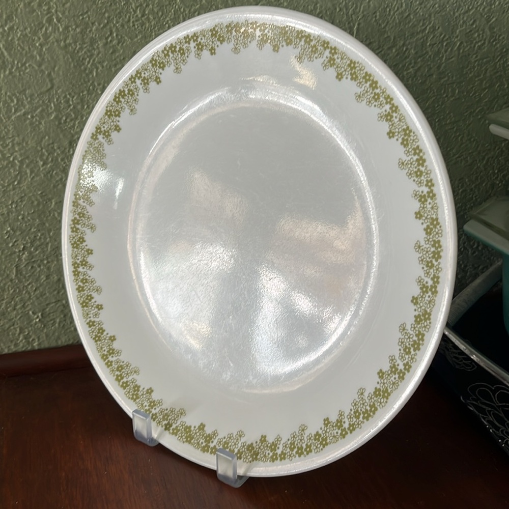 🇺🇸 Corelle Spring Blossom Green/Crazy Daisy Dinner Plate